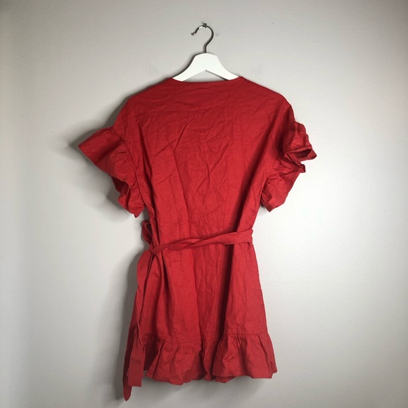 Tularosa Jenny Dress in Salmon - Picture 5 of 6